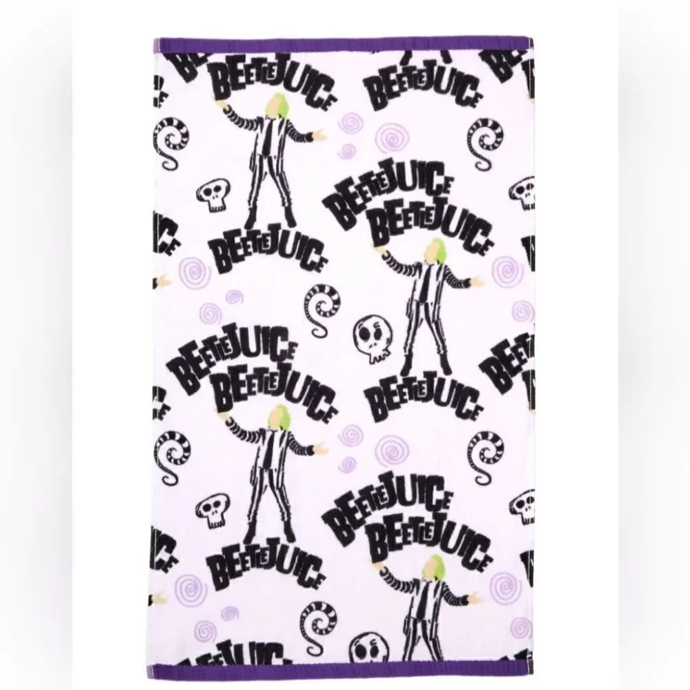 Nwt Beetlejuice Halloween 2 pc Hand Towels
